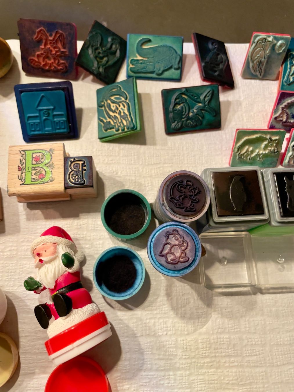 Stempel: Stempel Sammlung: Tiere, Smileys, Verschiedenes – Gebraucht aus Winterthur von ttltc 2