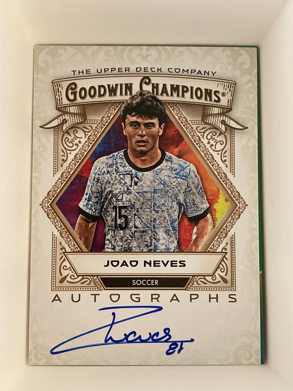 Carte collezionabili: Upper Deck Goodwin Champions - Joao Neves Auto – Nuovo (secondo la descrizione) da La Tour-de-Peilz venduto da Tyalos_Cards