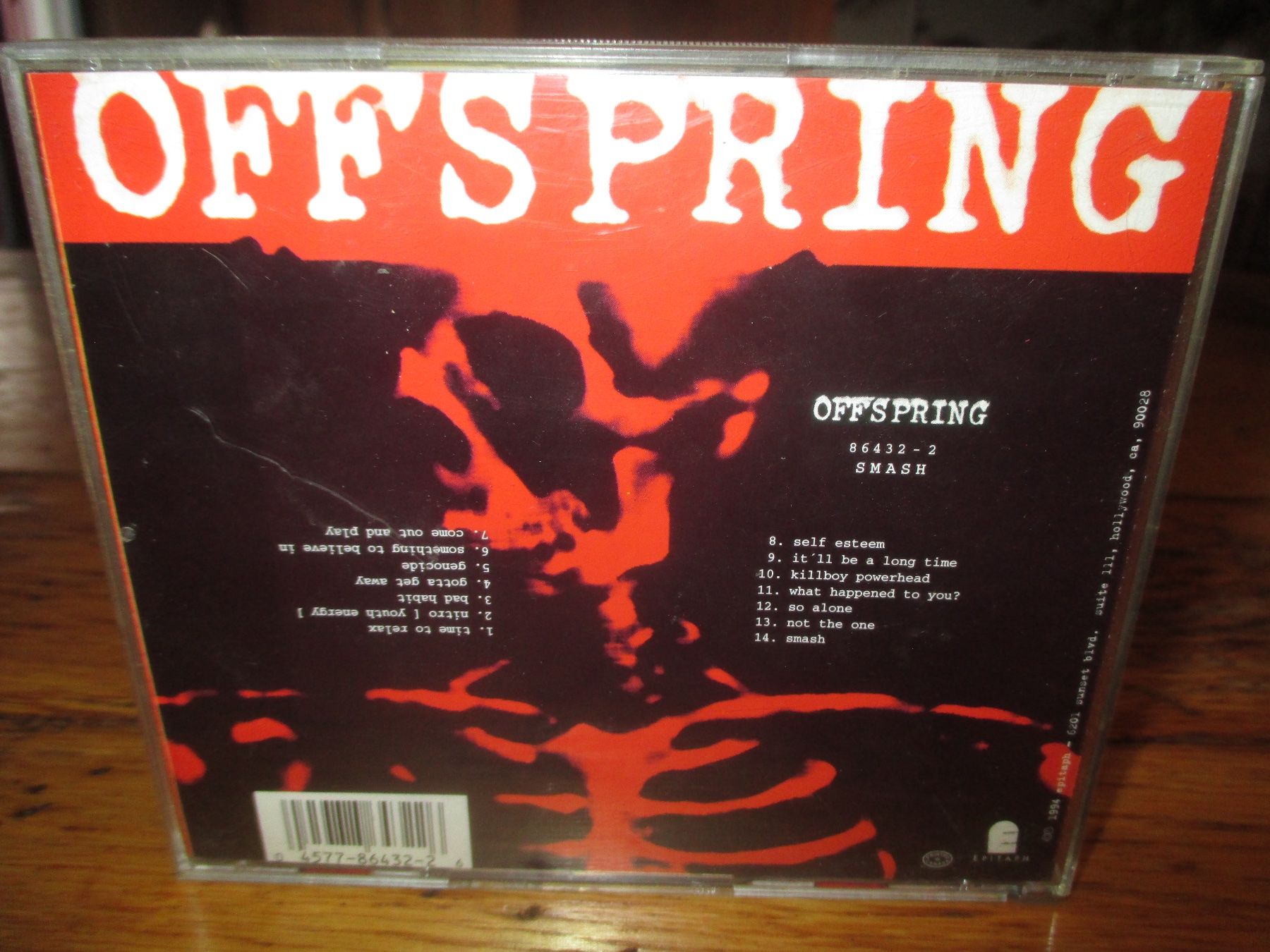 CD: OFFSPRING Smash CD – Usato da Monthey venduto da blackcat45 1