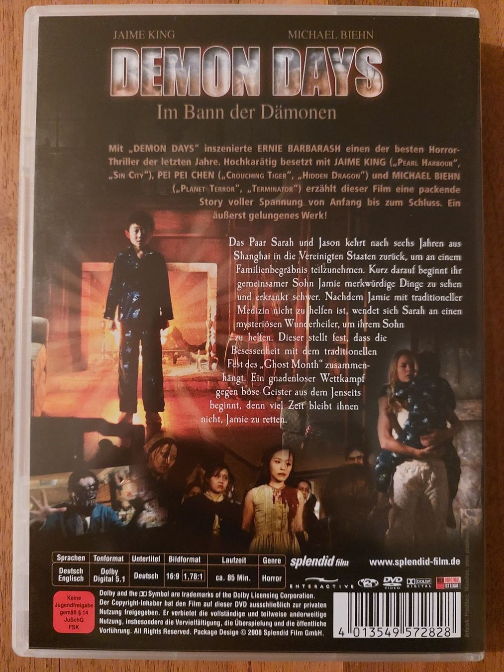 Alle DVDs: DVD - Demon Days - Im Bann der Dämonen – Gebraucht aus Rheinfelden von FilmAuktion 1
