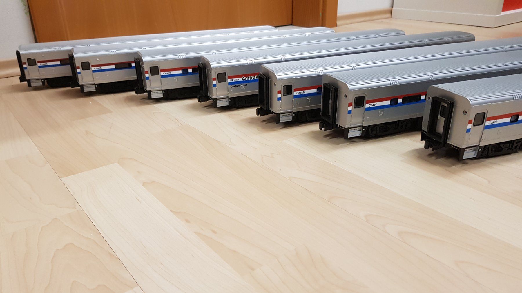 Modellini di ferrovie: Atlas Amtrak Set 3-Leiter – Usato da Zeiningen venduto da vdzr
