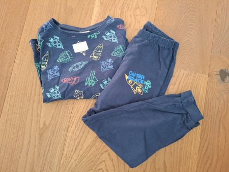Pyjama langarm Gr. 110/116