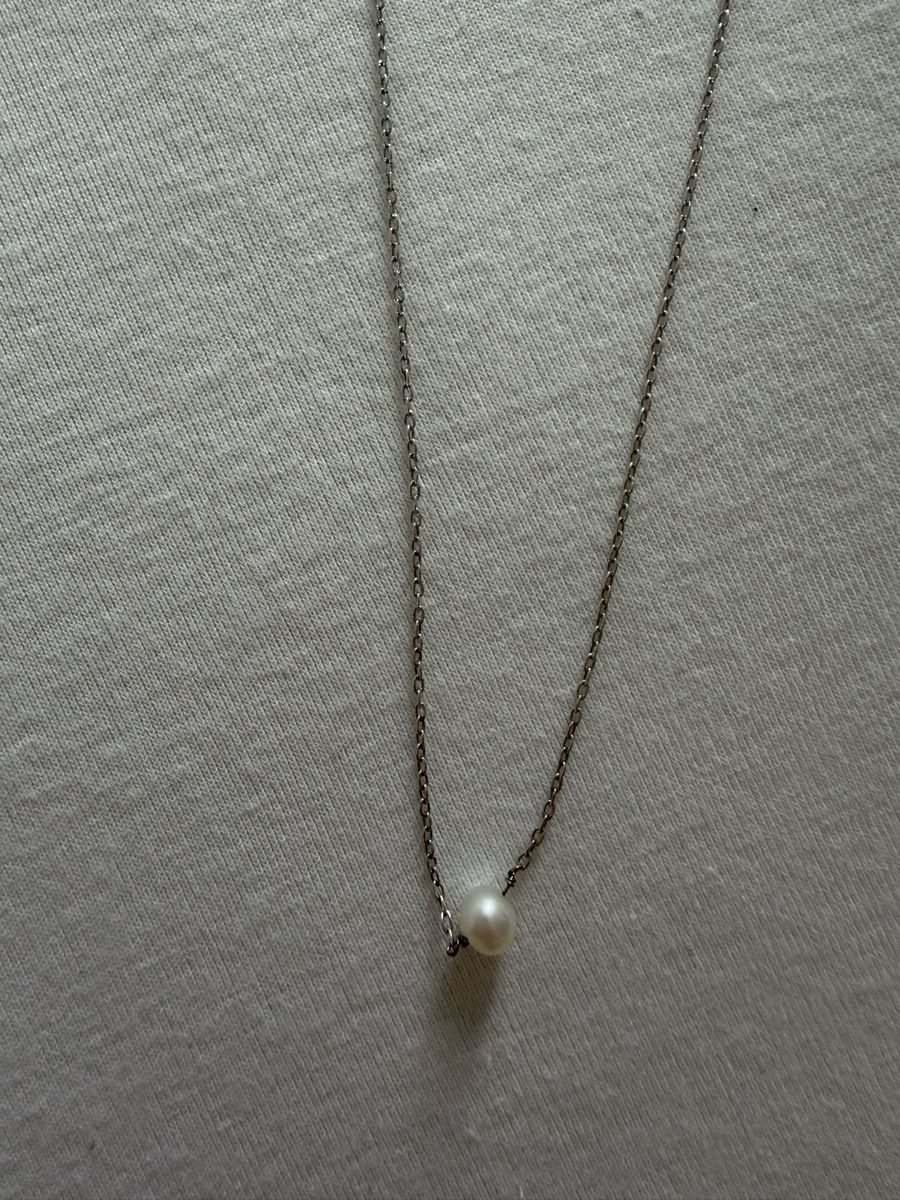 Catenine: Necklace 925 Silver with Pearl – Nuovo (secondo la descrizione) da Uster venduto da Monika_OB 8
