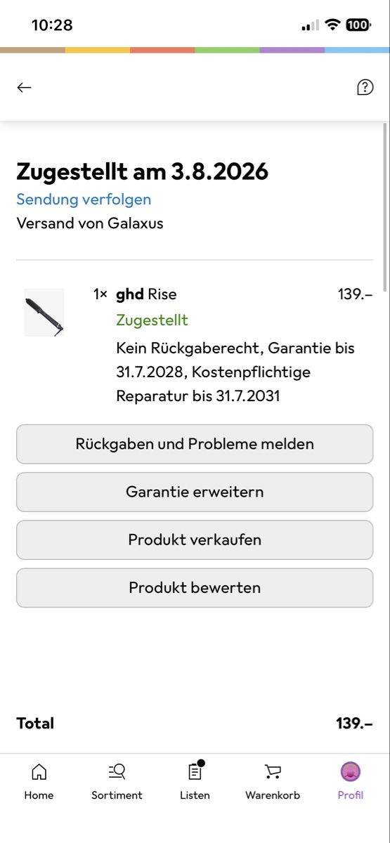 GHD Piastre & Arricciacapelli: GHD Rise - Lockenstab – Nuovo (secondo la descrizione) da Zürich venduto da eve_graf 4