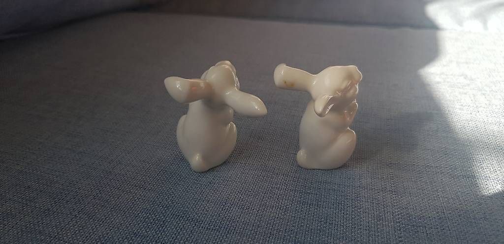Rosenthal Statuette: 2 Hasen von Rosenthal – Usato da Gutenswil venduto da ghekko88 3