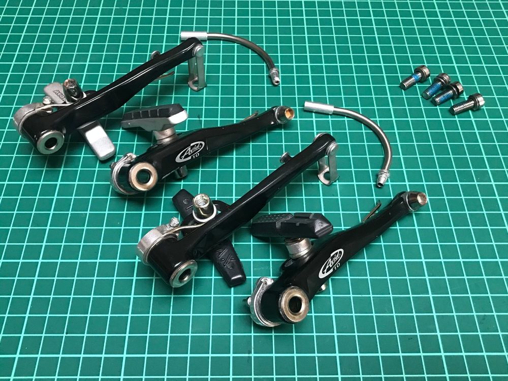 1 Paire Ou 2 Paires Freins V Vélo Avant Arrière - Alliage Aluminium - Compatible 24" 26"
