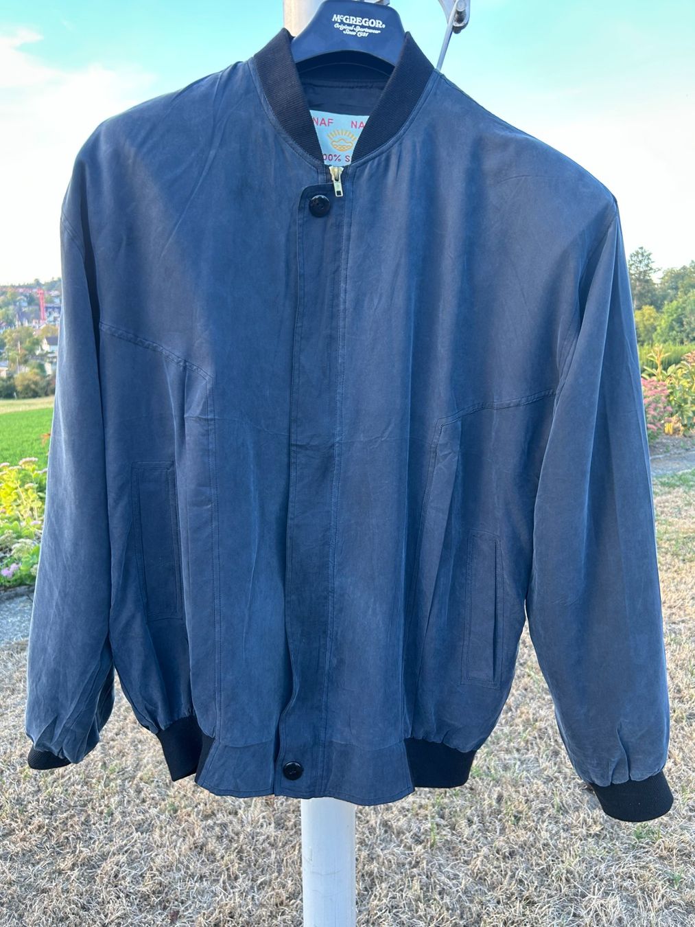 Vestes: Herren-Lumber, 100% Seide, Gr.XL – D'occasion à Russikon par Pebblybeach