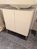 Waschbeckenunterschrank weiss mit 2 Türen