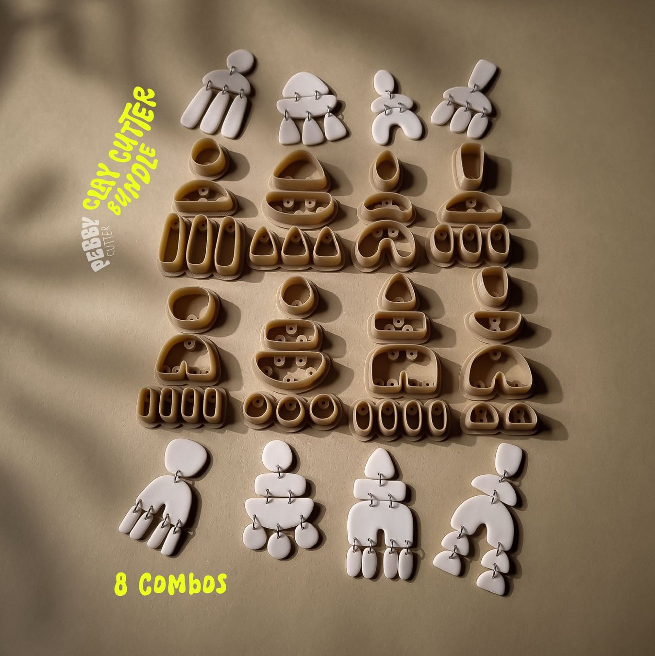 Bastelsets: Fimo Ausstecher, Polymer Clay Cutter, Ausstecher Set Nr.7 – Neu (gemäss Beschreibung) aus Embrach von PebbyCutter 1