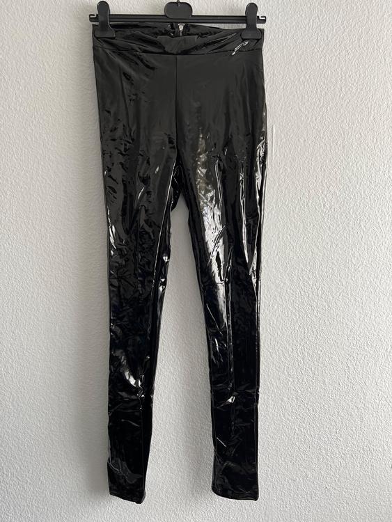 Love Me Latex Pants - Black