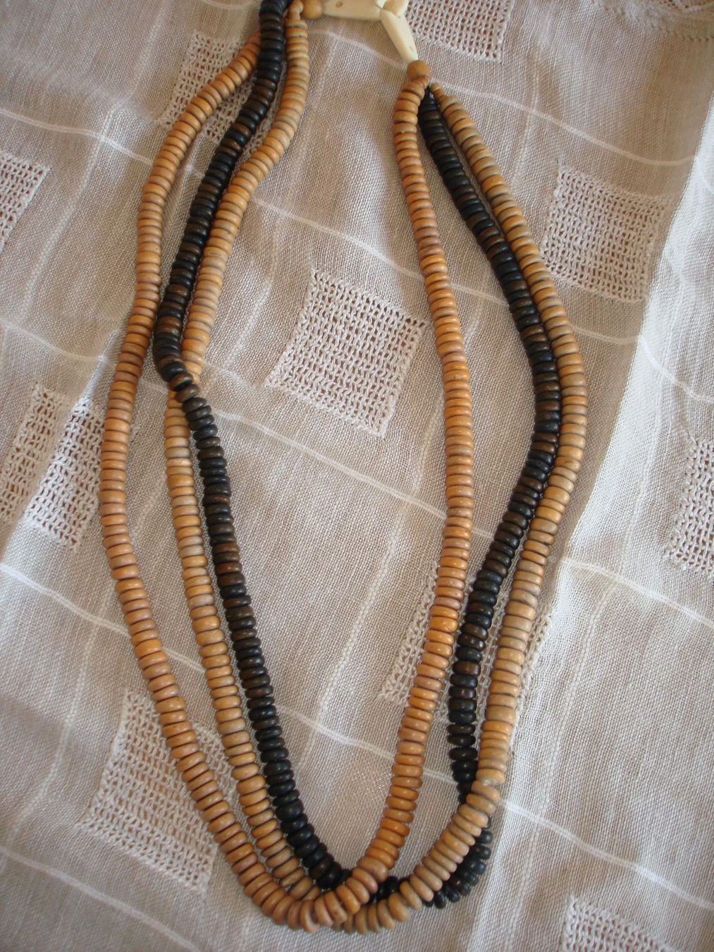 Catenine: MODESCHMUCK HALSKETTEN mit Naturmaterialien/Statement! – Usato da Boswil venduto da LuziaB01 3