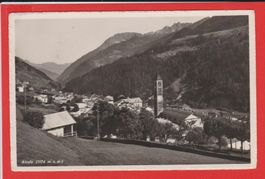 Airolo   -   alte Ansichtkarte um 1949 und Stempel im Rahmen