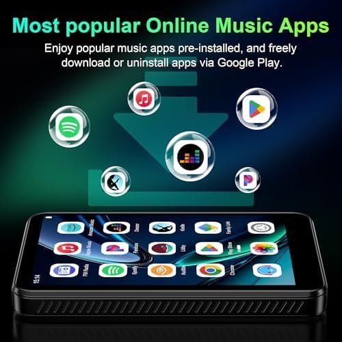 Lettore multimediale portatile: Android 13 MP3 Player 32GB 4 Touchscreen Bluetooth – Nuovo e nell'imballaggio originale da Hundwil venduto da pac_6jh8 2