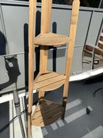 Ikea Holz-Eckregal, Leiterregal für Pflanzen top!