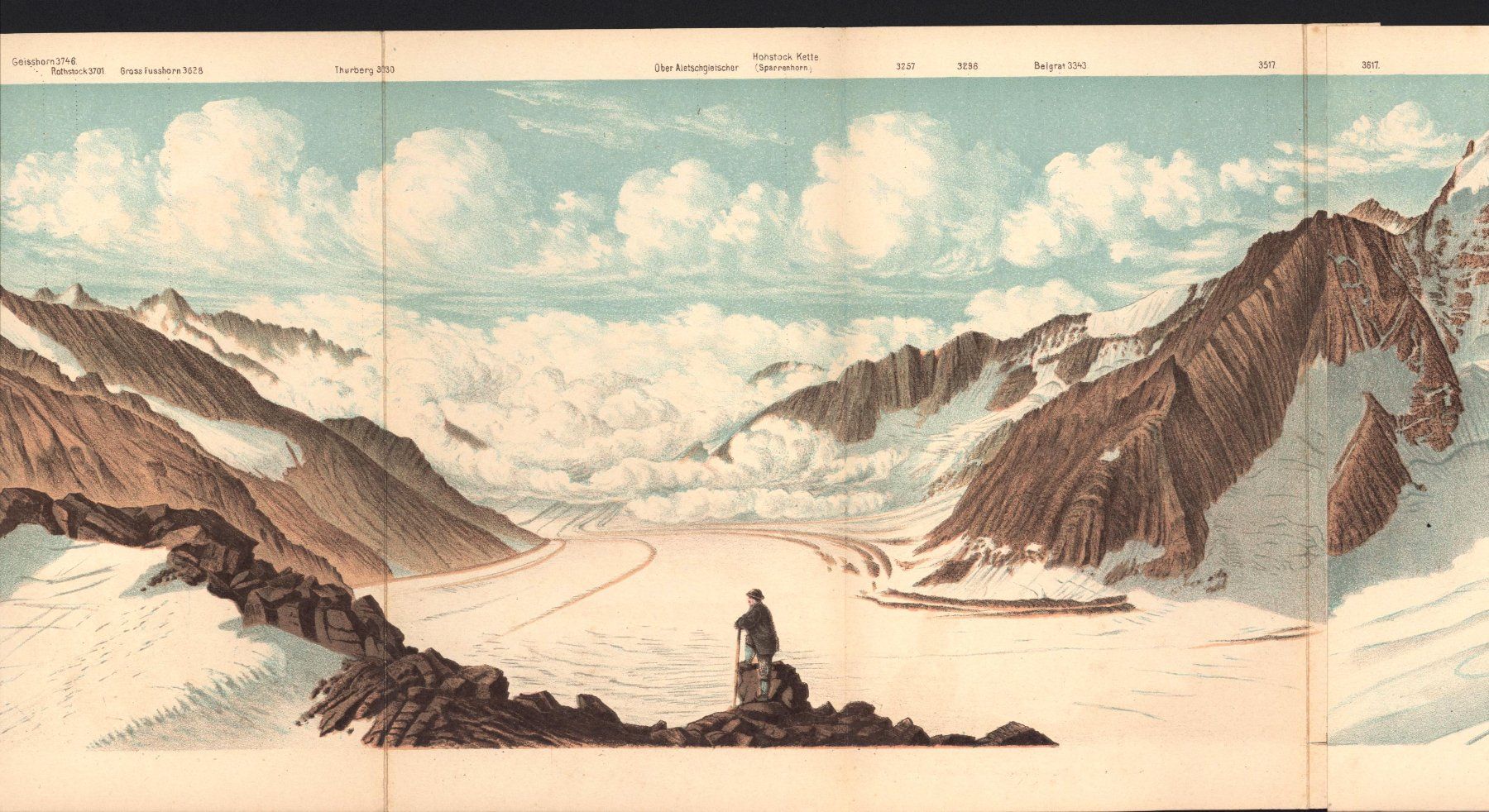 Cartes géographiques & atlas: Beilagen SAC Nr.22 1887 – D'occasion à Rafz par Helvet32 3