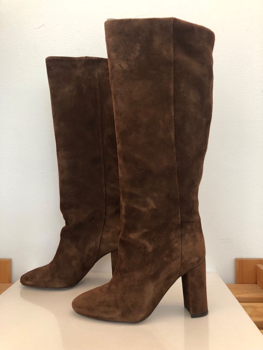 Jonak Scarpe da donna: Bottes Jonak en daim marron – Nuovo e nell'imballaggio originale da Lausanne venduto da emm_sc77 1