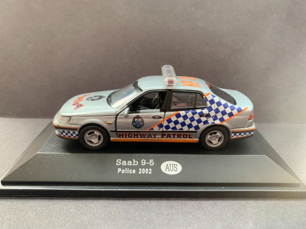 SAAB 9-5 Police Polizei Australien 2002 - 1:43 1