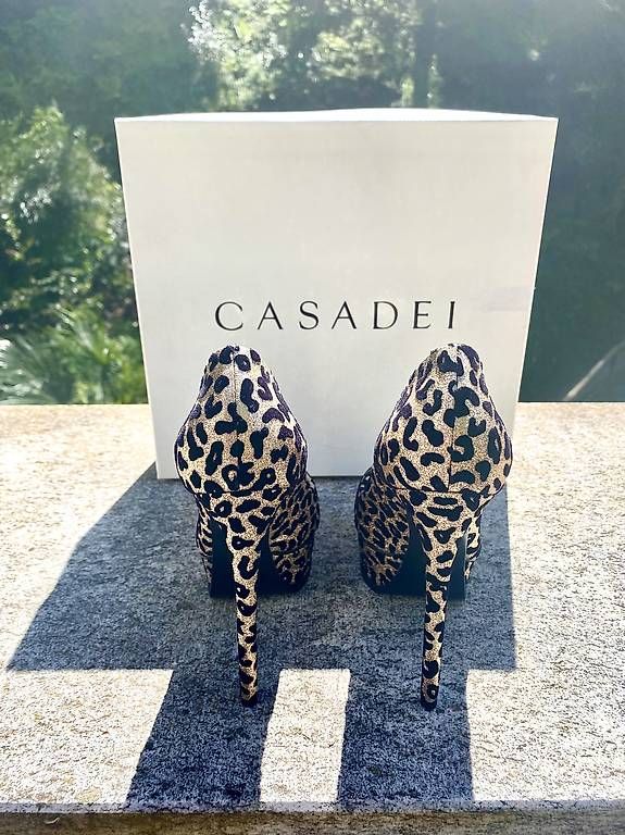 Casadei Damenschuhe: Plateau Casadei - Flora, Limited Edition, 38 – Neu und originalverpackt aus Davesco-Soragno von Chichijango 2