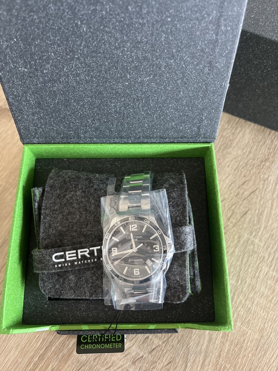 Certina Uhren: Certina DS Podium Chronometer Black – Neu und originalverpackt aus Schlieren von Danidecastro