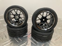 Radsatz 1:10 (Speed Y-Spoke) chrom 26mm Neu!     LIQUIDATION