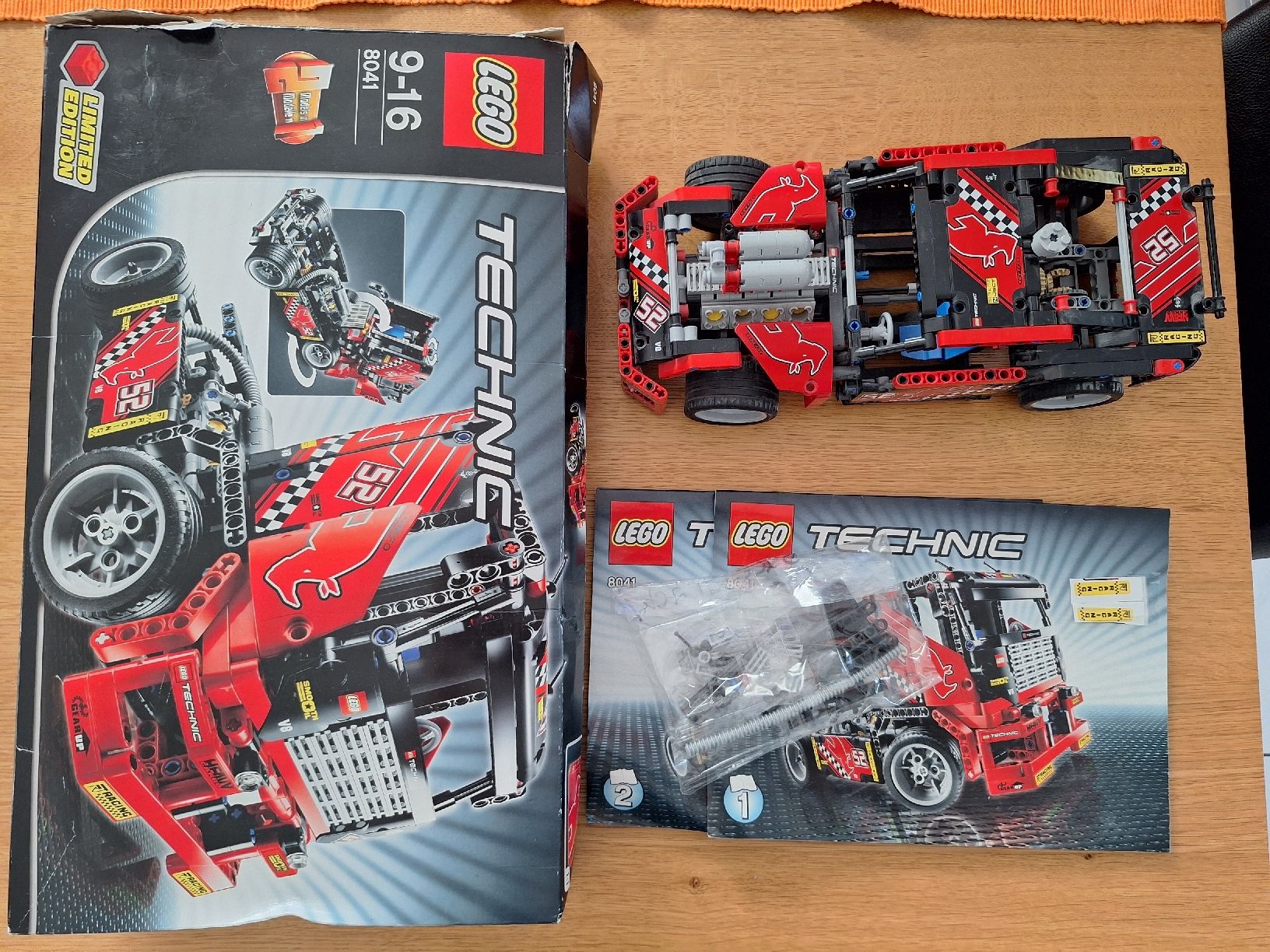 Lego Kit di costruzioni: LEGO Technic 8041 Renntransporter Top Zustand – Usato da Sempach Station venduto da Feuersalamander69