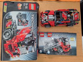 LEGO Technic 8041 Renntransporter Top Zustand