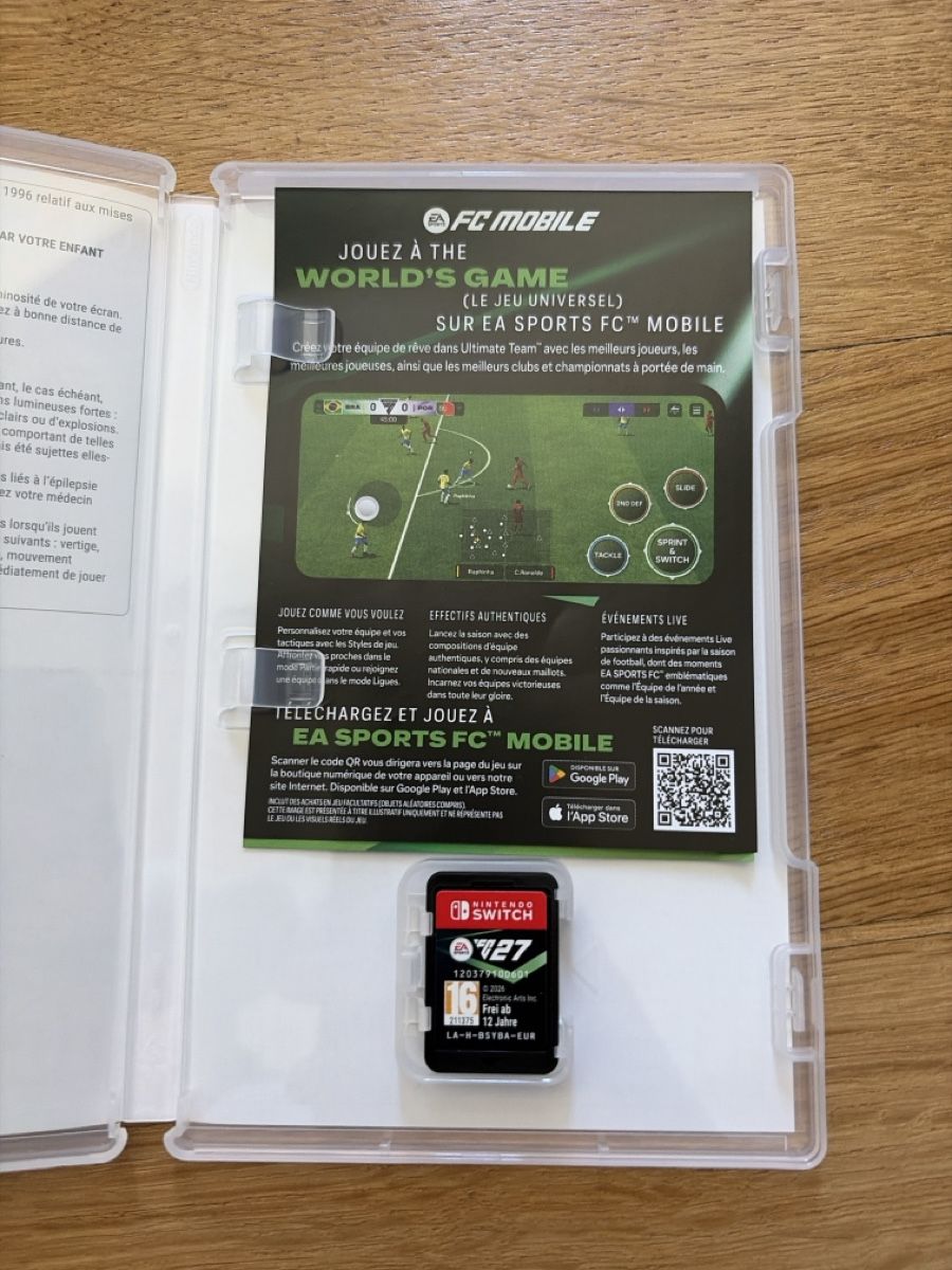 Nintendo Jeux: FC27 Nintendo Switch – Neuf (Voir description) à Basel par Luisde_paulo 1