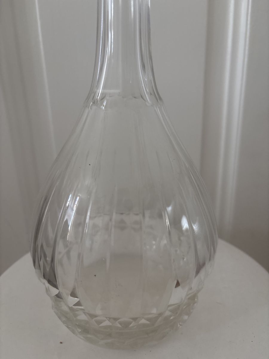 Lambert Caraffe: Carafe en cristal taillé Val St Lambert – Usato da Genève venduto da ati_tj8f