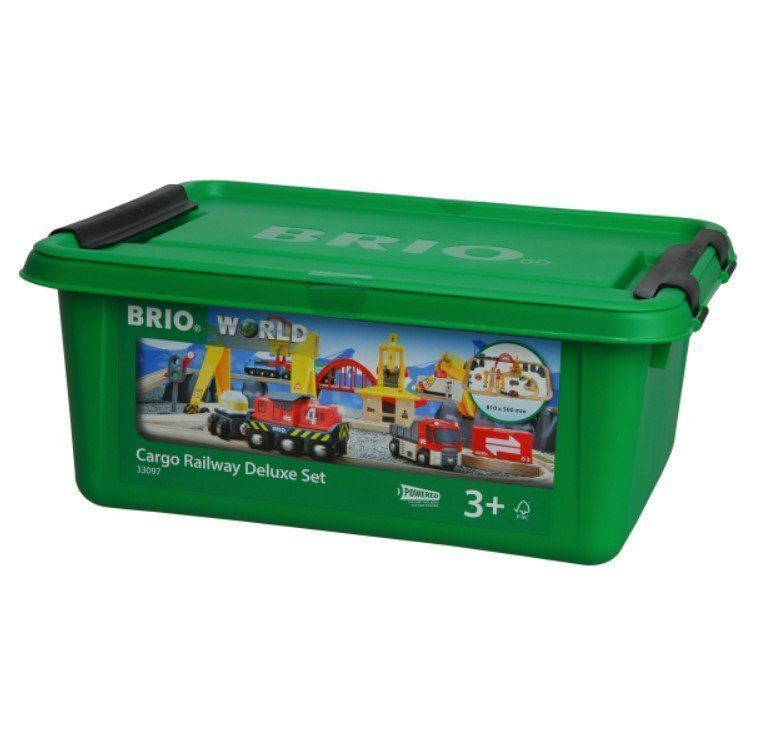 Brio Giocattoli: Brio Bahn Set Deluxe Frachten – Nuovo e nell'imballaggio originale da Schlatt TG venduto da AndrTra 1
