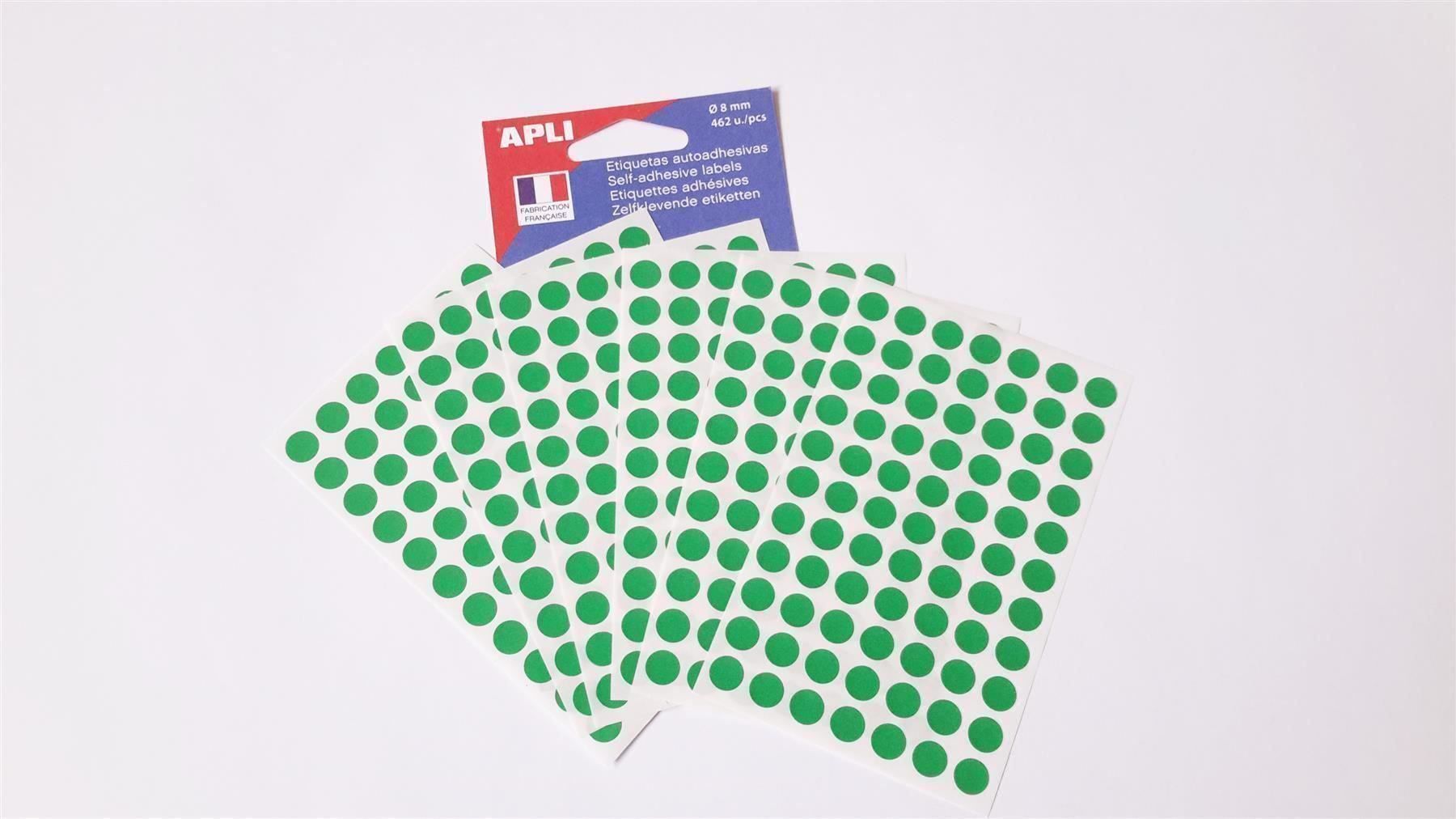Sticker: Markierungspunkte, grün, 8mm, 462 Stück – Nuovo e nell'imballaggio originale da St. Gallen venduto da cointec 6