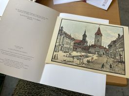 Original Kunstmappe „In Bern zwischen den Thoren“