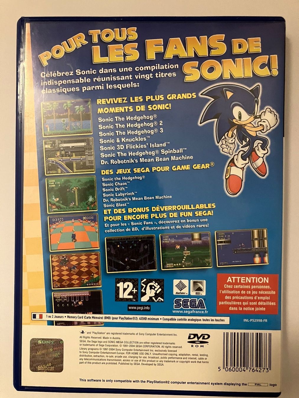 Sonic Spiele: Sonic Mega Collection Plus – Gebraucht aus Ecublens VD von  1