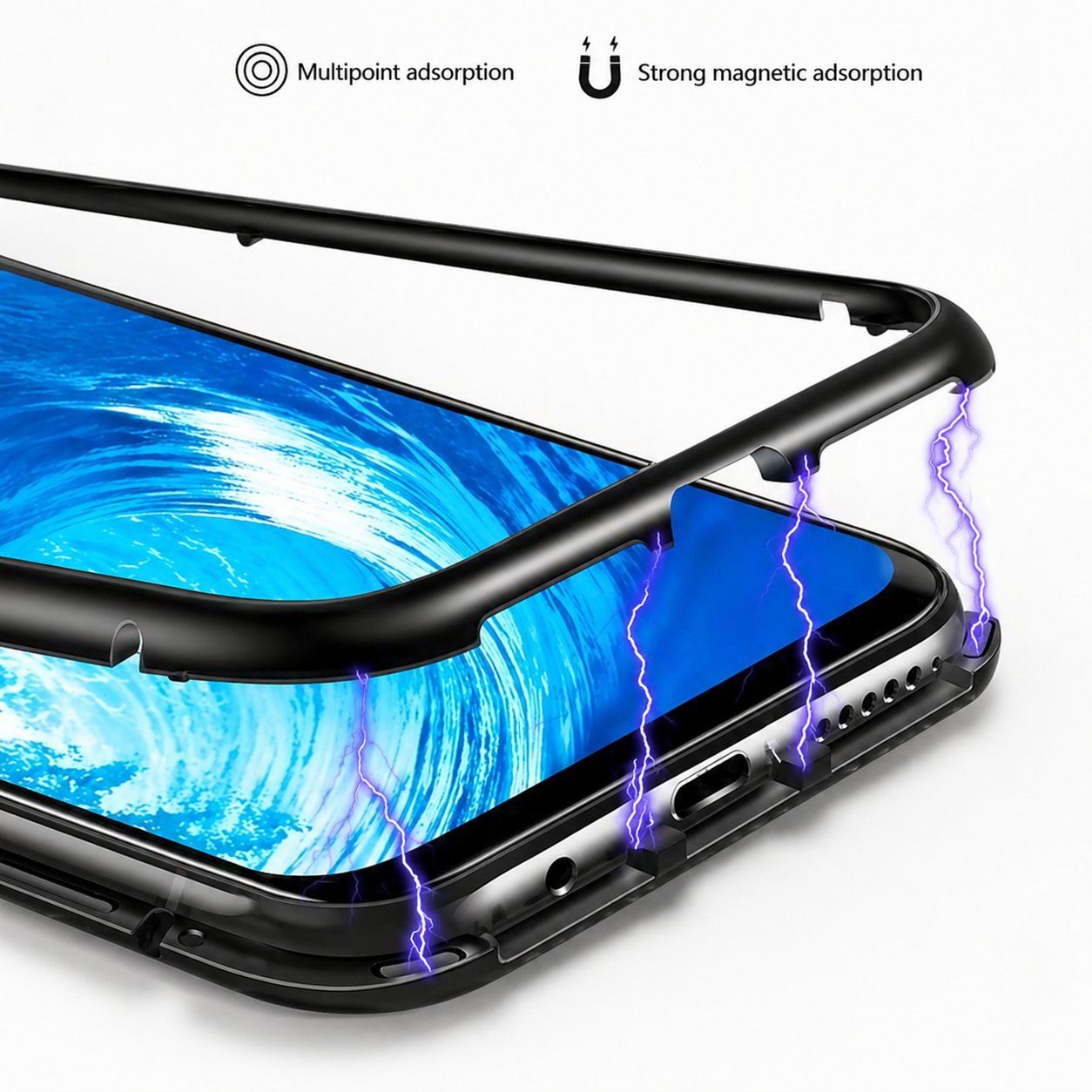 Huawei Cover & Protezioni schermo: Huawei Mate 20 Hülle Magnetisch – Nuovo (secondo la descrizione) da Fully venduto da VaneaSelection 1