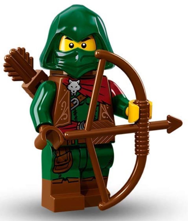 Lego®️ minifiguren série 16, l’archer 1