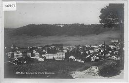 Ste Croix et Le Mt. de Baulmes