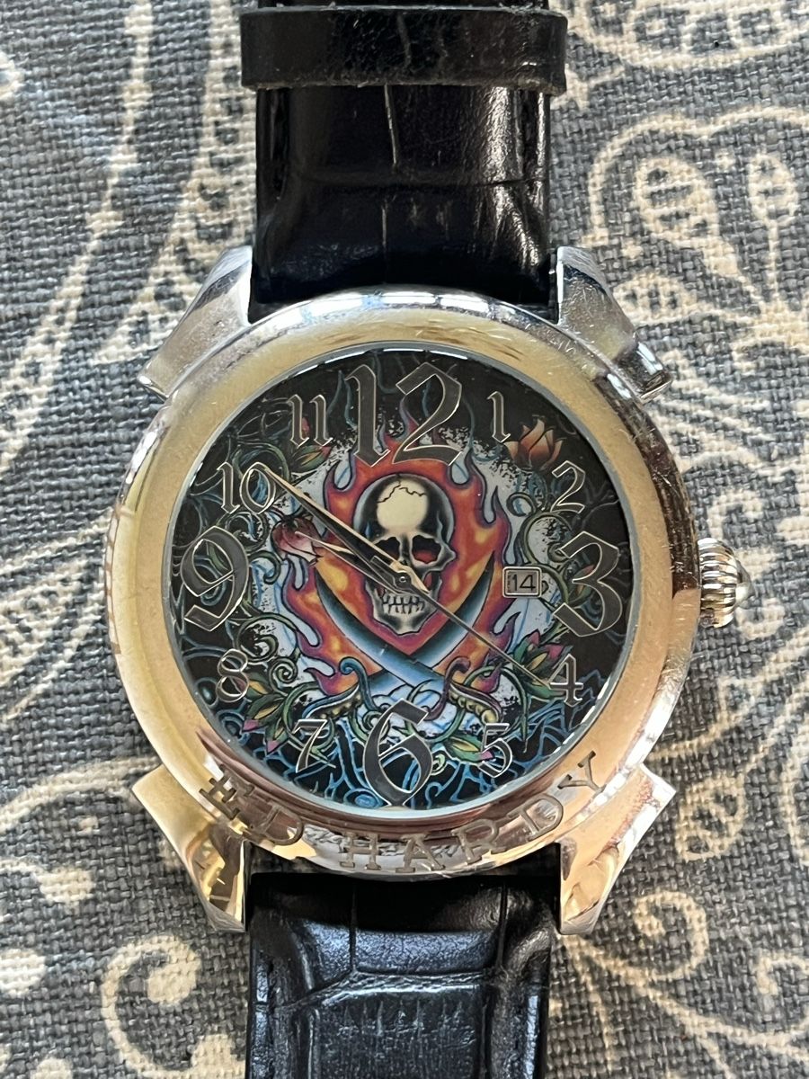 Ed Hardy Orologi: ED HARDY Wristwatch with Leather Strap – Difettoso da Bertschikon Gossau venduto da Weezysarchive 2