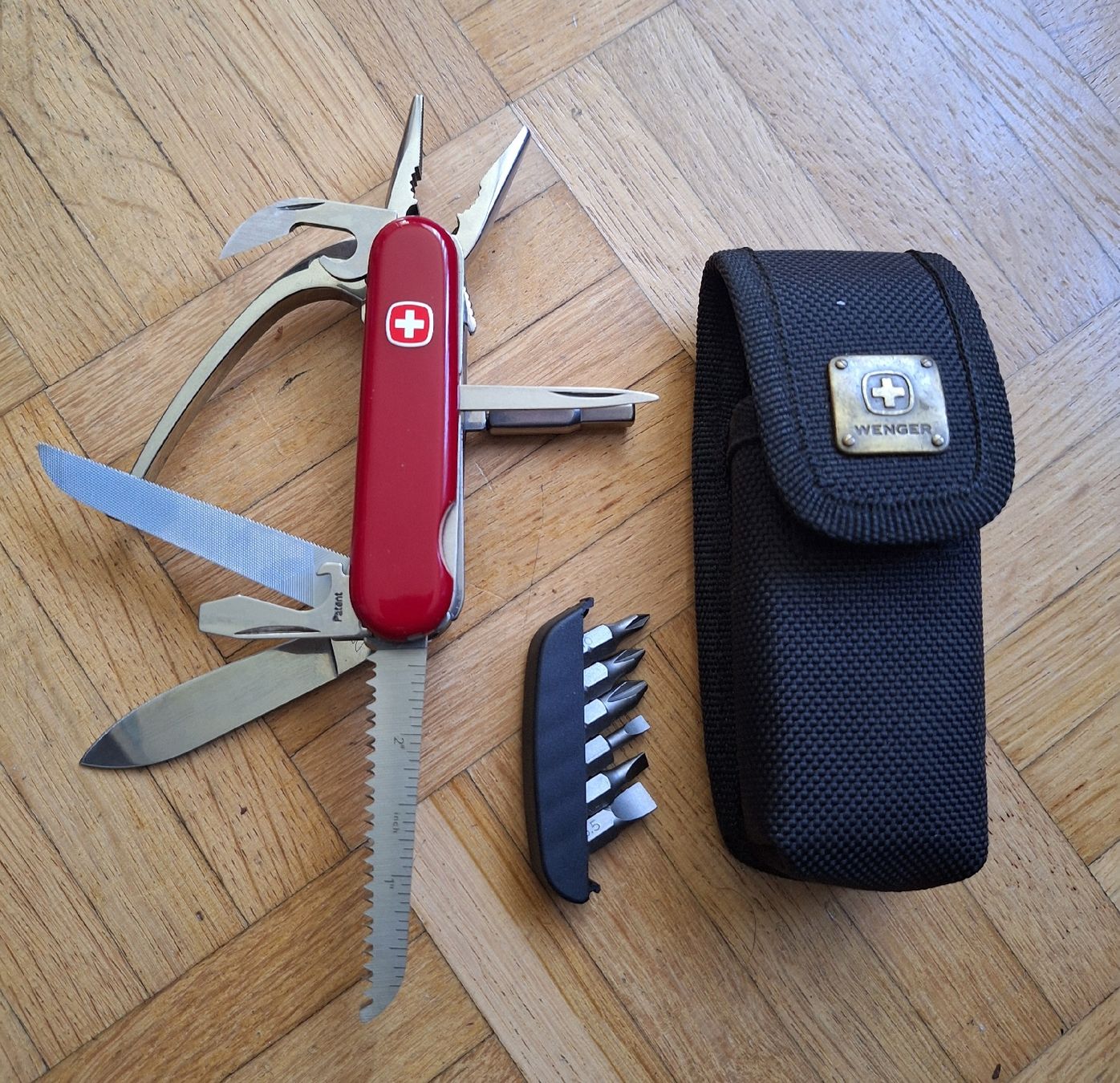 Wenger Coltelli tascabile: WENGER MULTITOOL SACKMESSER NEU – Nuovo (secondo la descrizione) da Niederwangen BE venduto da pfiff02