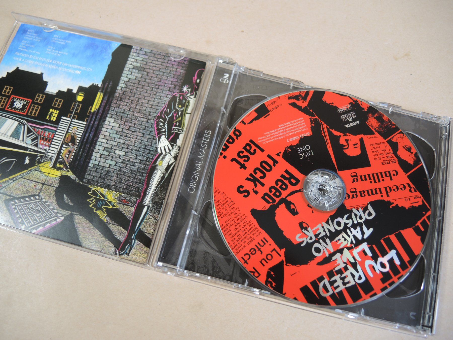 CD: Lou Reed - Live  Take No Prisoners - Doppel - CD – Usato da Rorschach venduto da maeck8 1