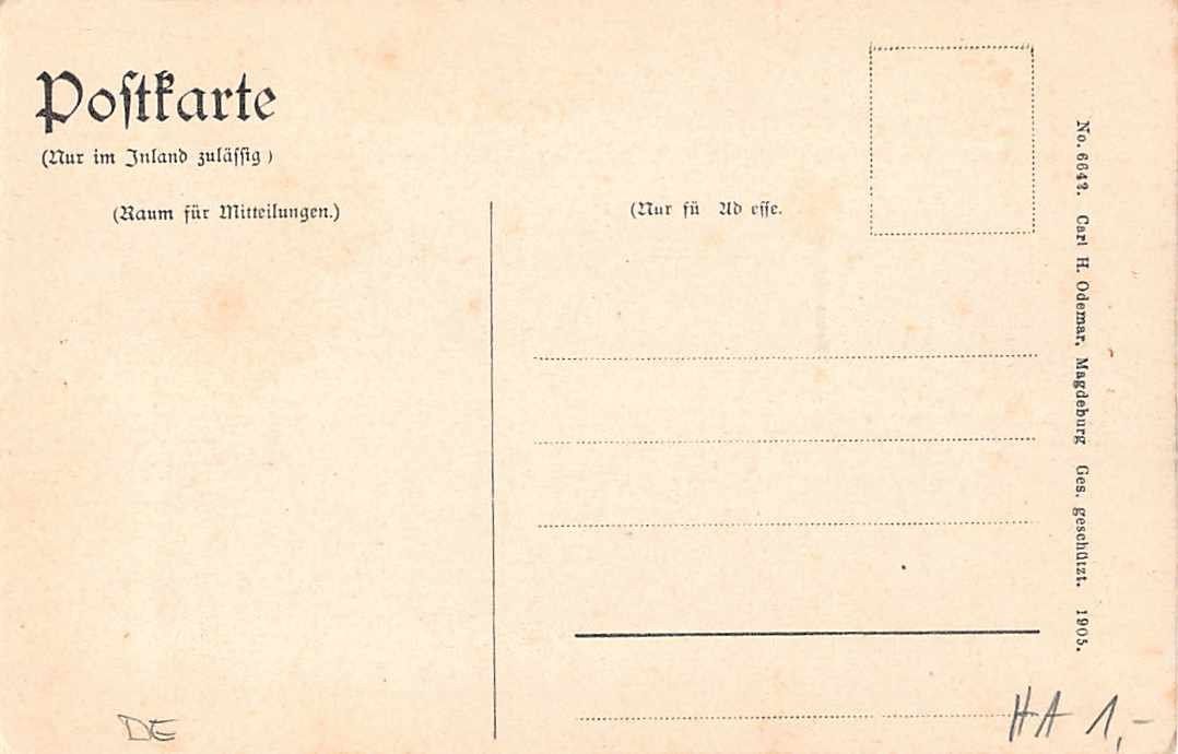 Ansichtskarten: 3 alte Ansichtskarten aus FRANKFURT a.M., ab 1900 – Gebraucht aus Lufingen von TopAnsichtskarten 5