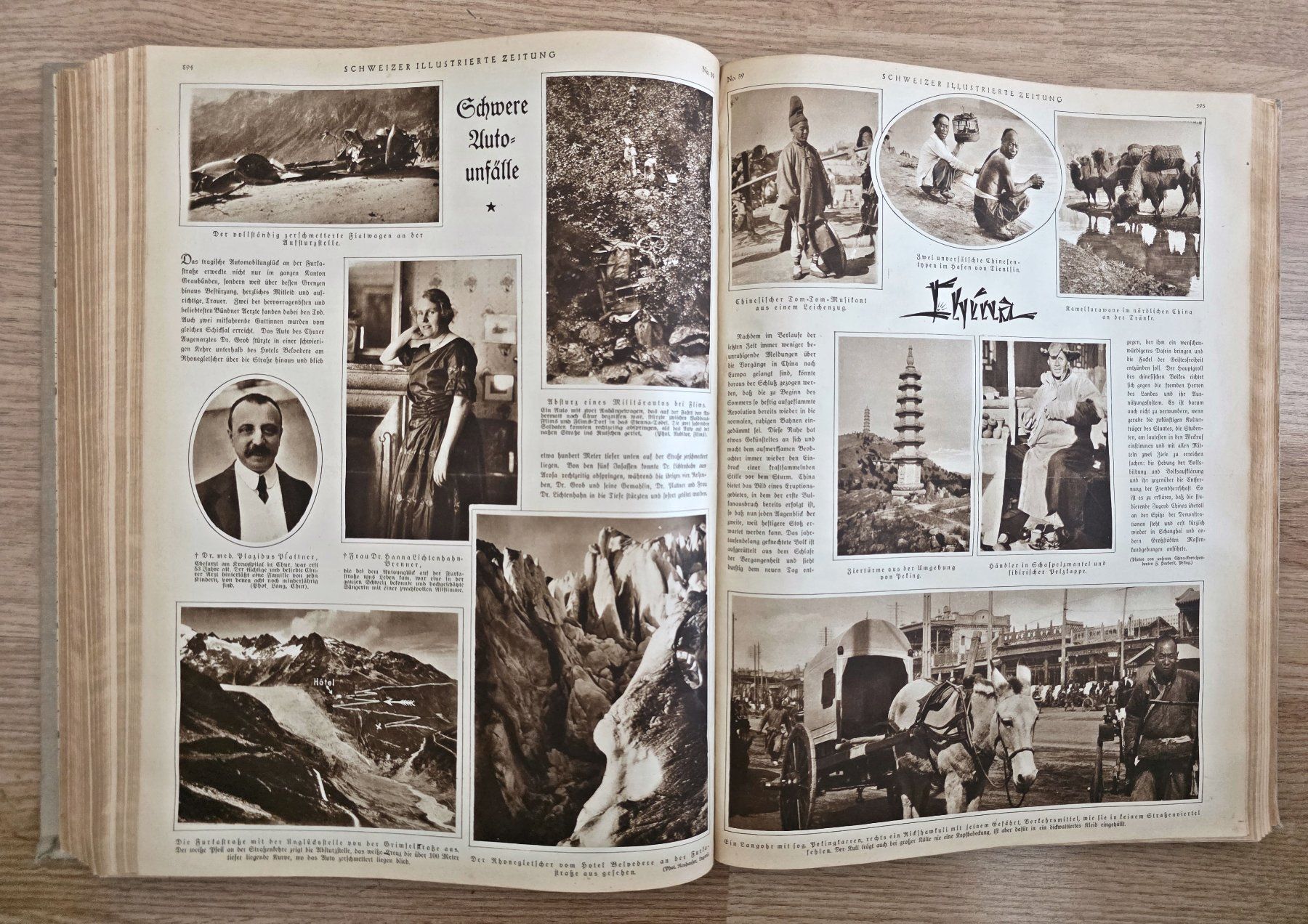 Zeitschriften & Magazine: Schweizer Illustrierte - Jahr 1925 - komplett, gebunden – Gebraucht aus Basel von chrisKB 6