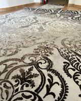 Edle Teppiche mit 3D Ornamenten, 2er-Set, neuwertig