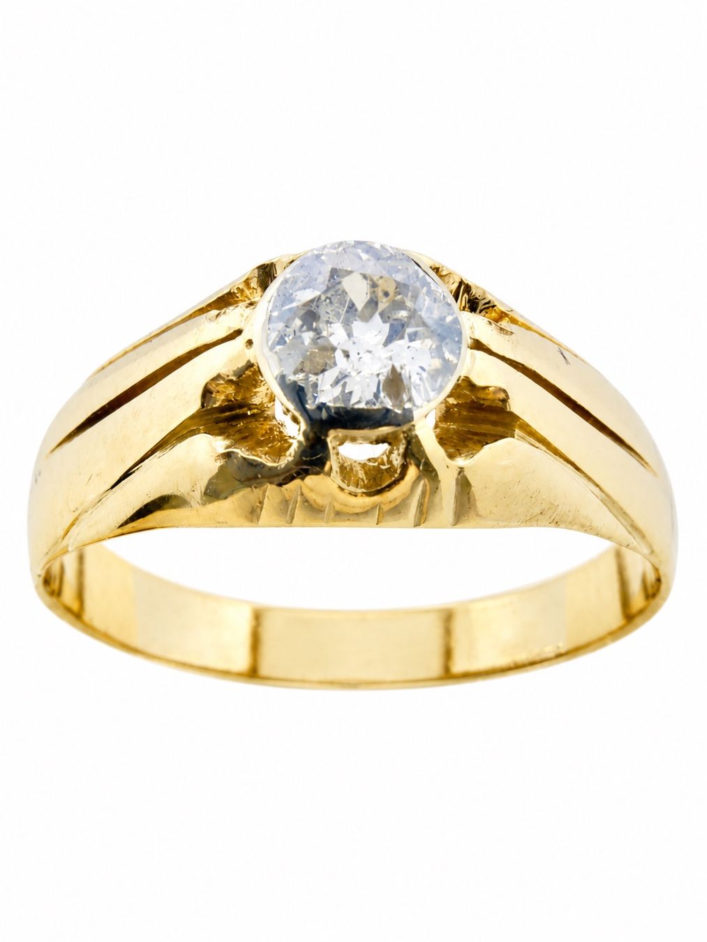 Anelli: 585 Gold Ring 050 Ct Brillant – Usato da Murg venduto da MTGold