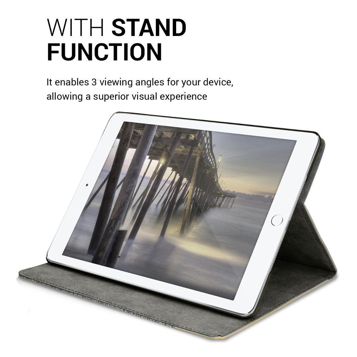 Covers & Borse: iPad 9.7" 2017 / 2018 Hülle Etui Case Smart Folio Cover – Nuovo e nell'imballaggio originale da Volketswil venduto da caseology 3