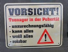 Blechschild 220 x 170mm