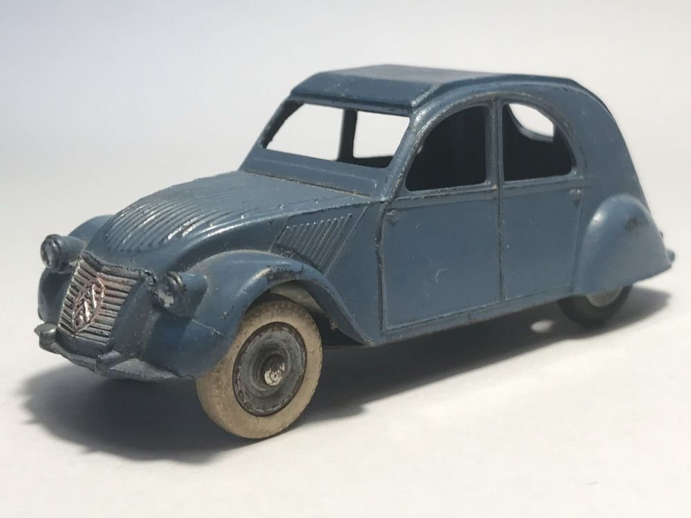Dinky Toys Meccano – 2 CV Citroën Rouge, Miniature De Collection 1950