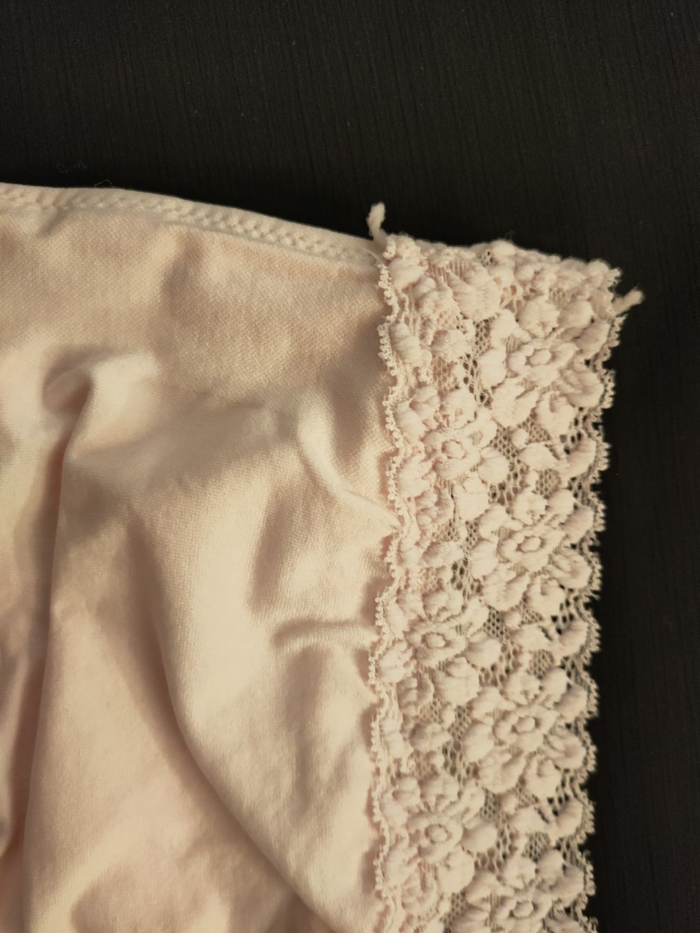 Top: Bustier Set, Weiss und Rosa mit Spitzen Grösse S / M – Nuovo (secondo la descrizione) da Gipf-Oberfrick venduto da minini 7
