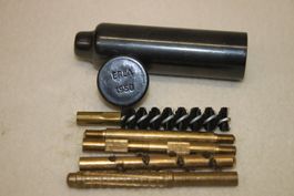 Militär Pistolen Putzzeug 9 mm. Erla 1950