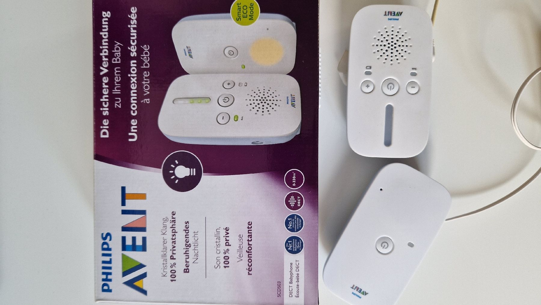 Philips Babyphone: Babyphone Philips Avent – Usato da Wettingen venduto da Diphtong