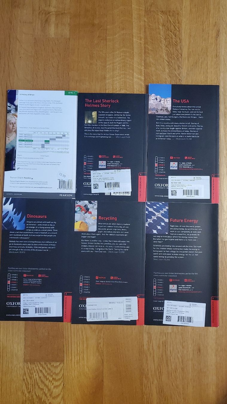 Libri: 5 Oxford Englischhefter & 1 Pearson Heft – Nuovo (secondo la descrizione) da Uster venduto da lof_2xmz 1