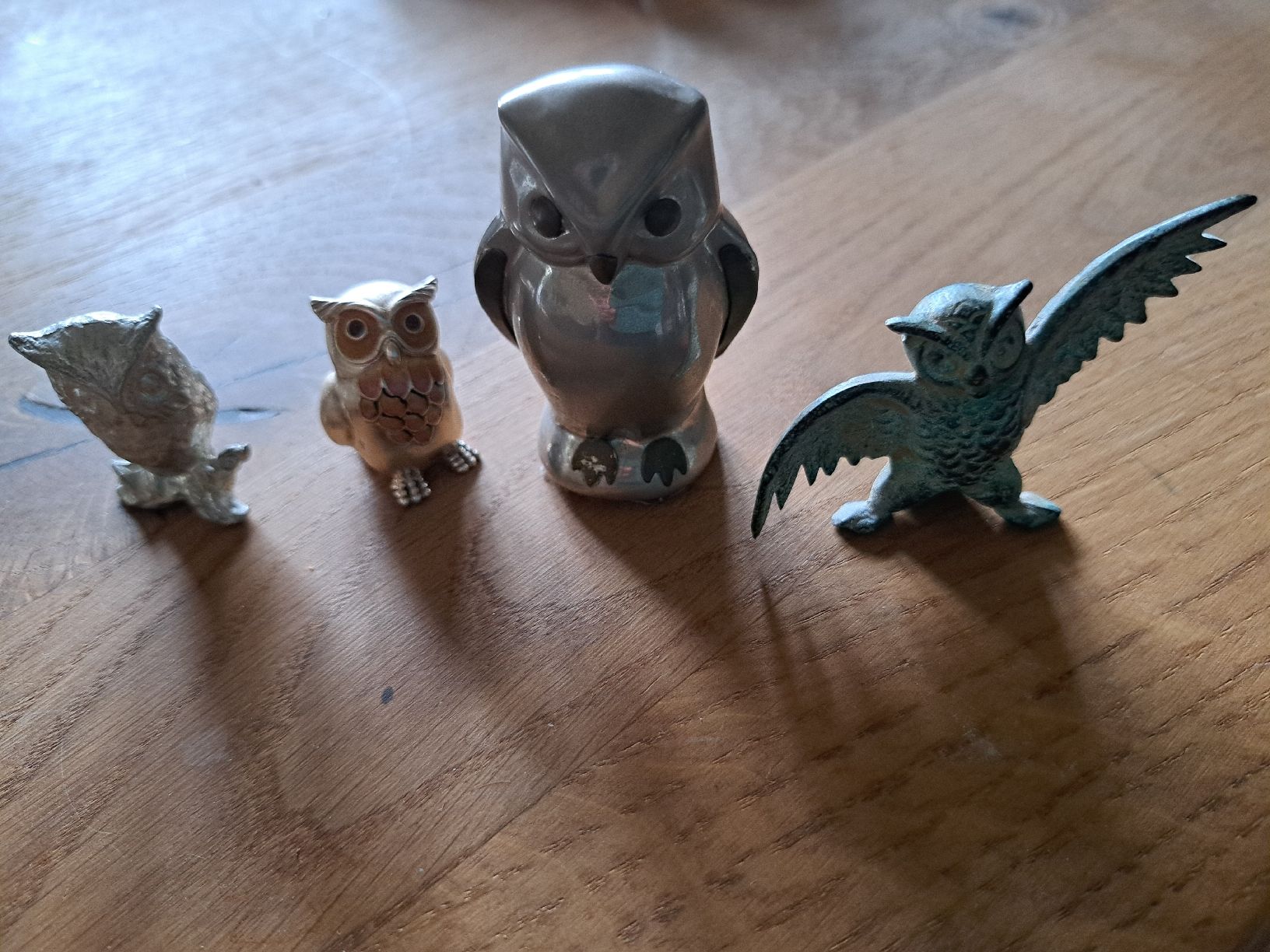 Statuette: Eulen-Sammlung: 15 diverse Eulenfiguren zu verkaufen – Usato da Pratteln venduto da mab_f2fz 7